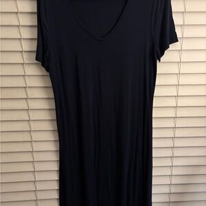 Amazon Essentials Classic Navy V-Neck Dress